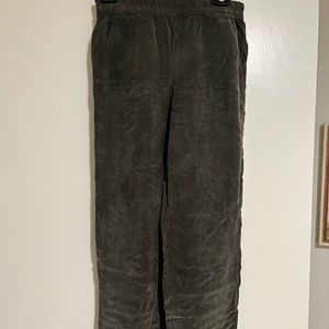 Amour Vert silk joggers pants